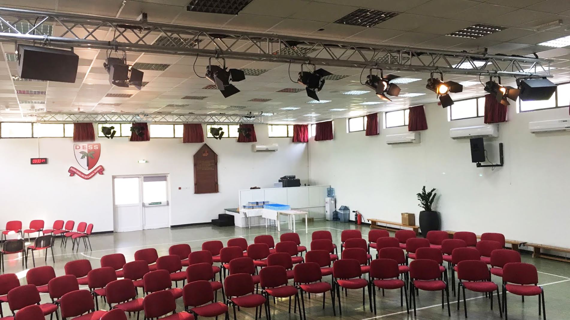 Dubai English Speaking School Hall gets an AV renovation
