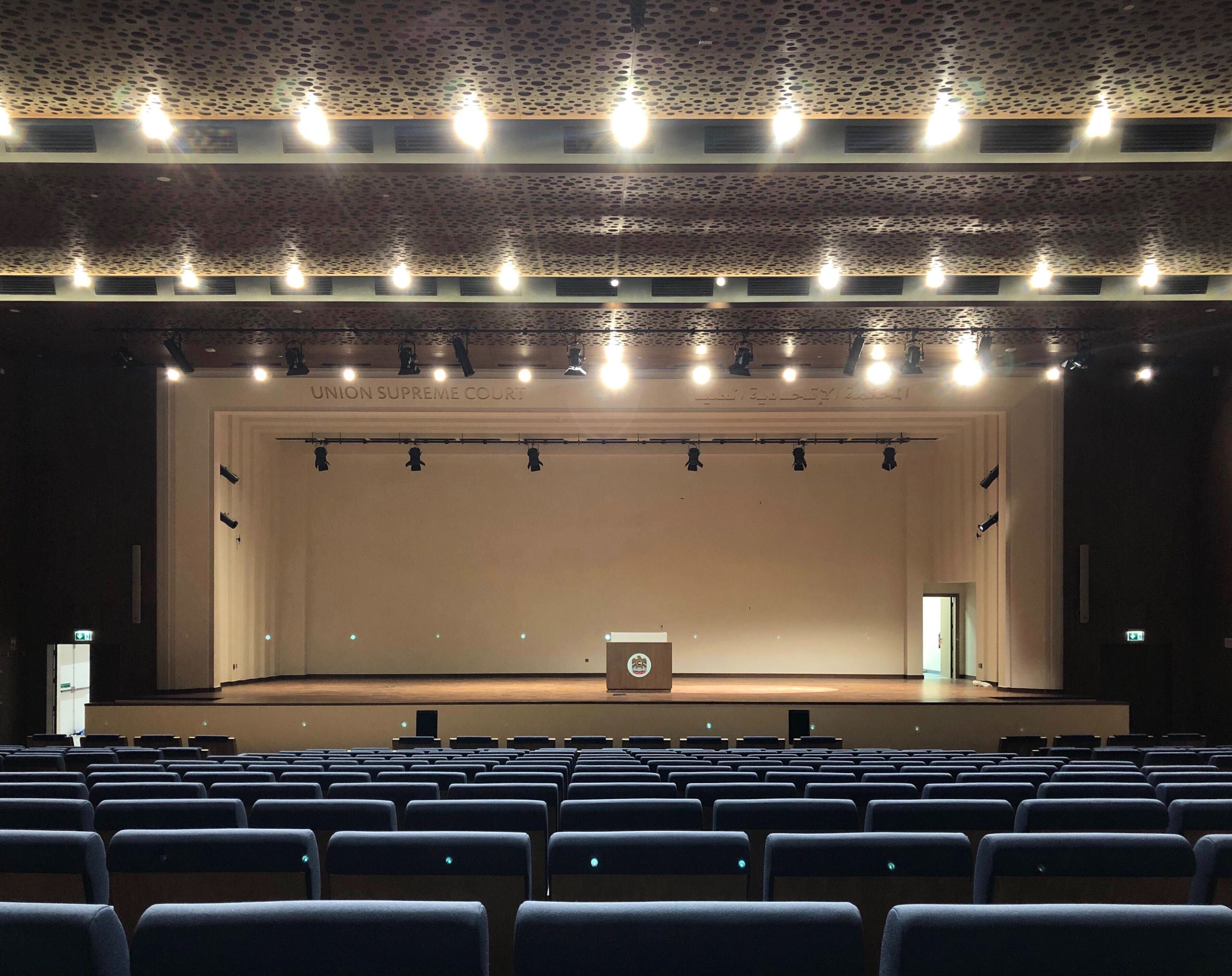Federal Supreme Court Abu Dhabi Gets Fully Customized Lighting Solution