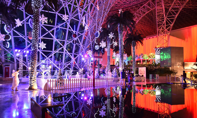 Ferrari World Abu Dhabi’s Enchanted Winterfest Brings Antari Onboard for its Snow Effects