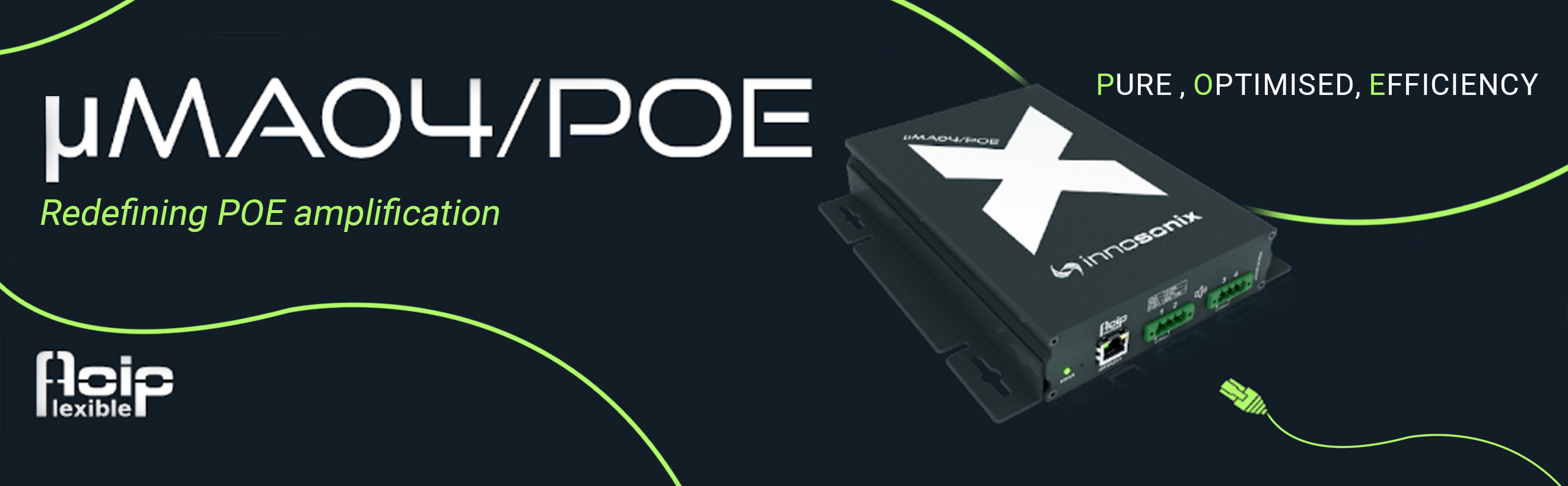Innosonix Launches the Micro Maxx PoE Series: Redefining PoE Amplification.