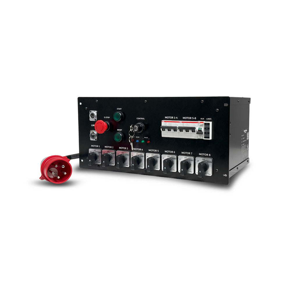 Manual Chain Hoist Controller - 8 channels
