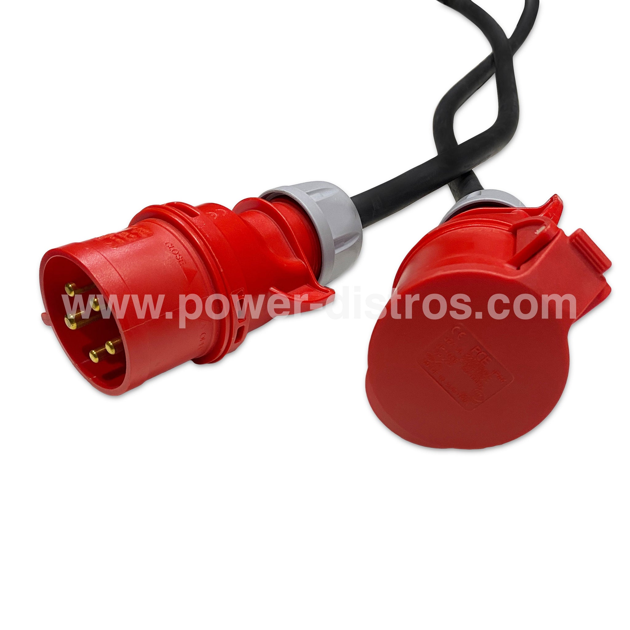 Power Extension Cable - 32A 5P CEE Male to Female