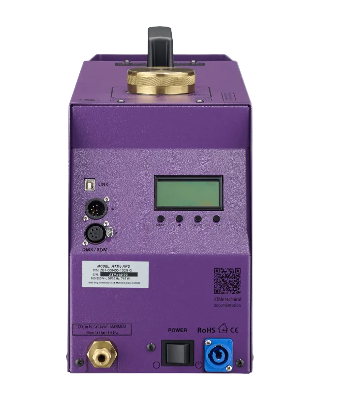 ATMe, single high output haze generator