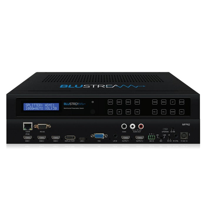 MFP62 - 6 Input 2 Output Multi-Format Presentation Switch