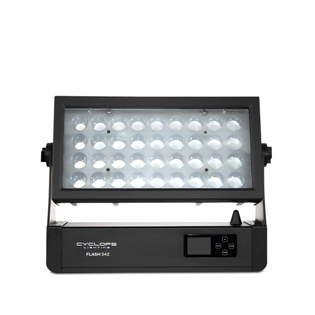 FLASH 54Z - 36x15W RGBW Main Lights and 72x0.2 watts RGB Back Lights-Zoom Controlled Wash Light