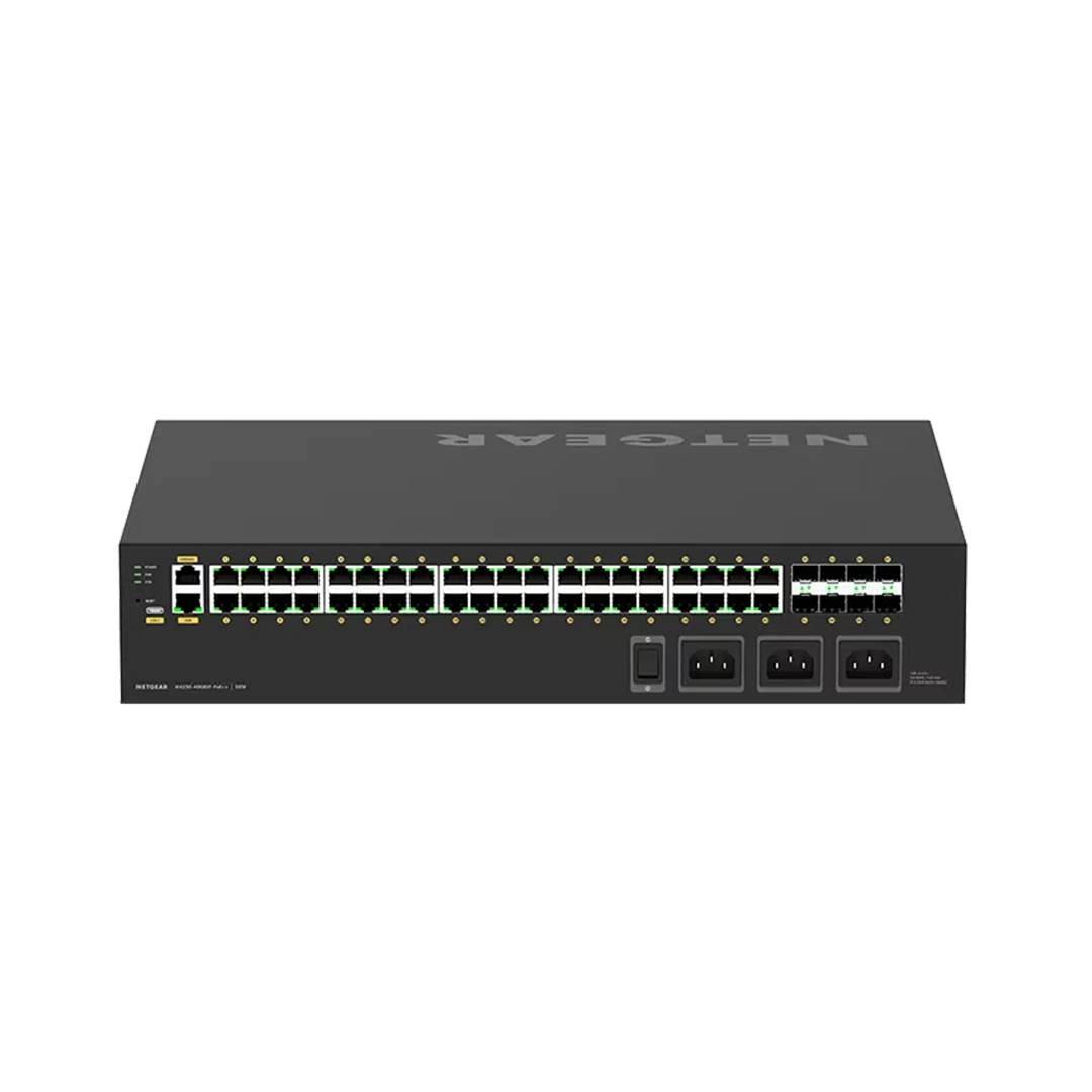 AV Line GSM4248UX 40x1G PoE++ 2,880W and 8xSFP+ Managed Switch