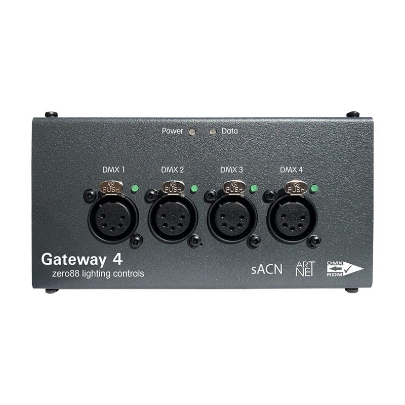 Gateway 4 - ArteNet to DMX/RDM Network Node