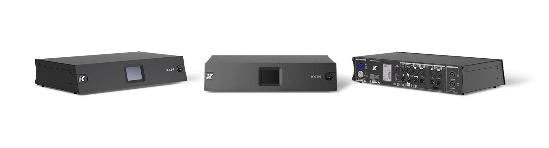 Kommander-KA84 - 4 Channel 8000W, 2U Rack Amplifier and Processing Solution