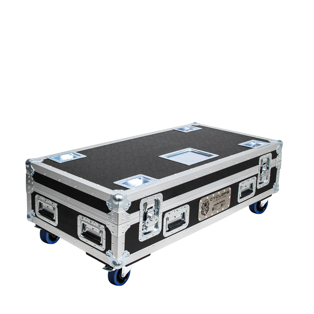 Cyclops Lighting LumiGo™ BAR300 - Battery-Operated IP65 32x8W RGBL Wash Bar with Wireless CRMX & App Control