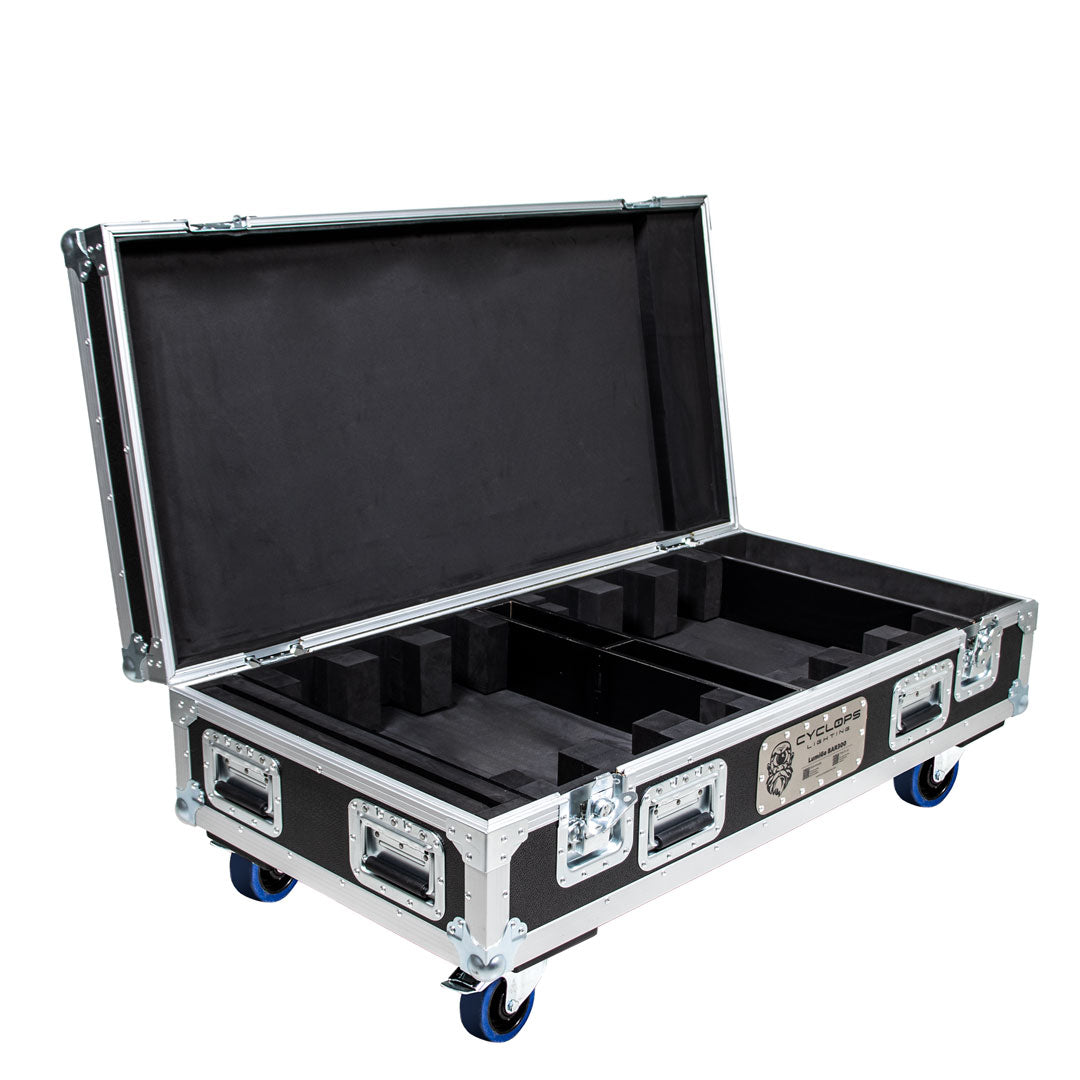 Cyclops Lighting Flight Case - LUMIGO™ BAR300 - 6 Fixtures