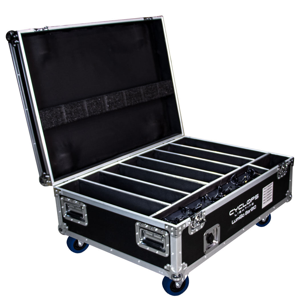 Cyclops Lighting Flight Case - LUMIGO™ BAR810 - 6 Fixtures