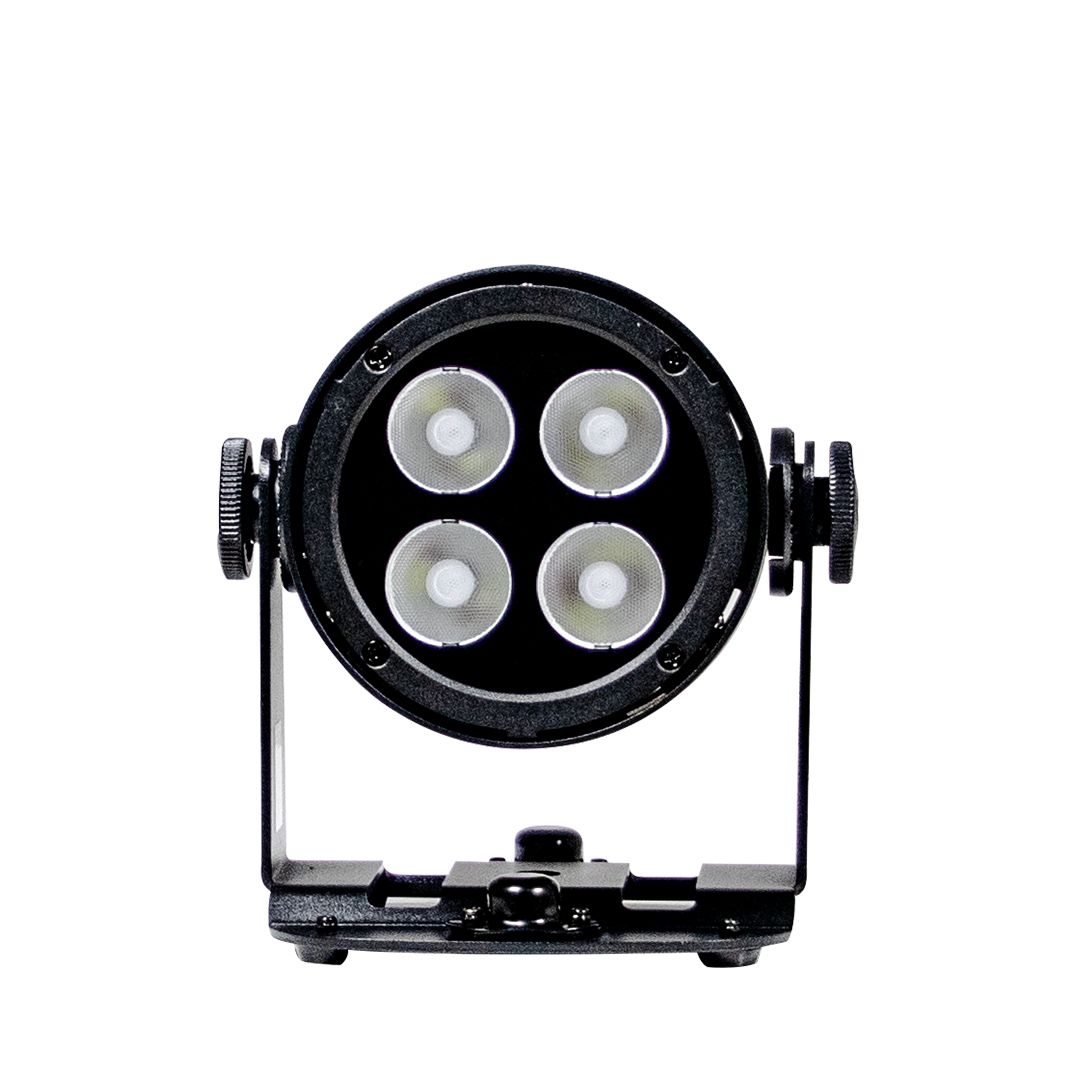 LumiGo PAR404 - Battery-Operated IP65 4x20W RGBL PAR with Wireless CRMX & App Control