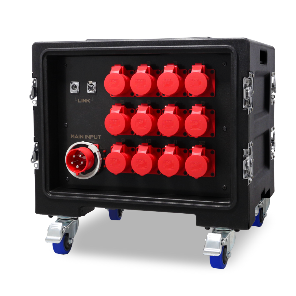 MC12-8UBK - Manual Chain Hoist Controller - 12 Channels