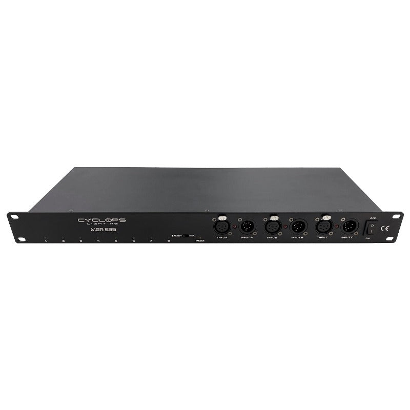 MGR 538 - 5 Pin Rack mounted DMX Merger