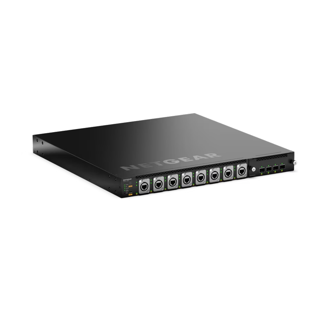 MSM4320 16x 2.5G PoE++ (530W base, up to 1,130W) incl. 8x Neutrik etherCON and 4xSFP28 25G Managed Switch
