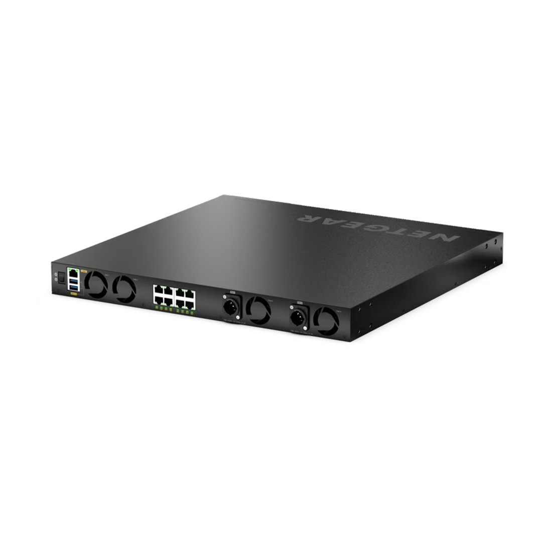 MSM4320 16x 2.5G PoE++ (530W base, up to 1,130W) incl. 8x Neutrik etherCON and 4xSFP28 25G Managed Switch