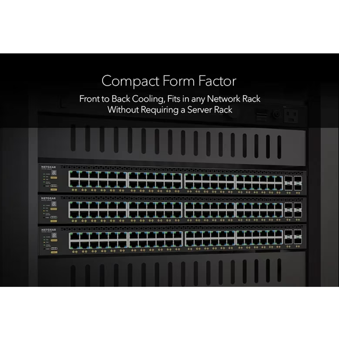 MSM4352 44x2.5G, 4x10G/Multi-gig PoE++ (194W base, up to 3,314W) and 4xSFP28 25G (MSM4352) Managed Switch