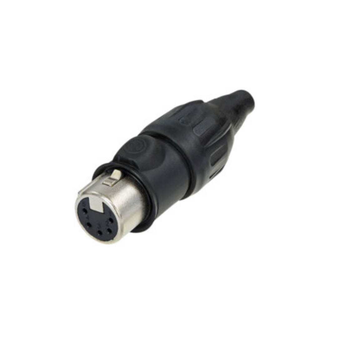 Neutrik - NC5FX-TOP - XLR cable connector female 5-pole, gold contacts - TOP Series