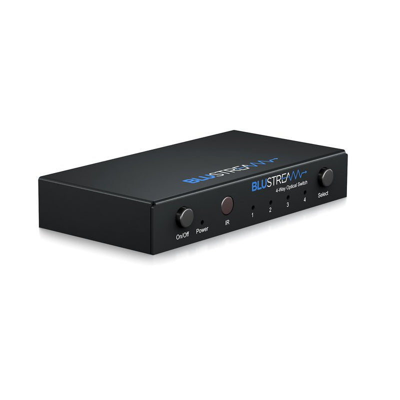 OPT41AU - 4-Way Optical Switch with built-in DAC and Audio Conversion