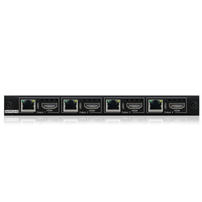 PRO-OUT4TLS-V2 - 4-Way HDMI / HDBaseT™ CSC Output Board - 4K HDR up to 40m
