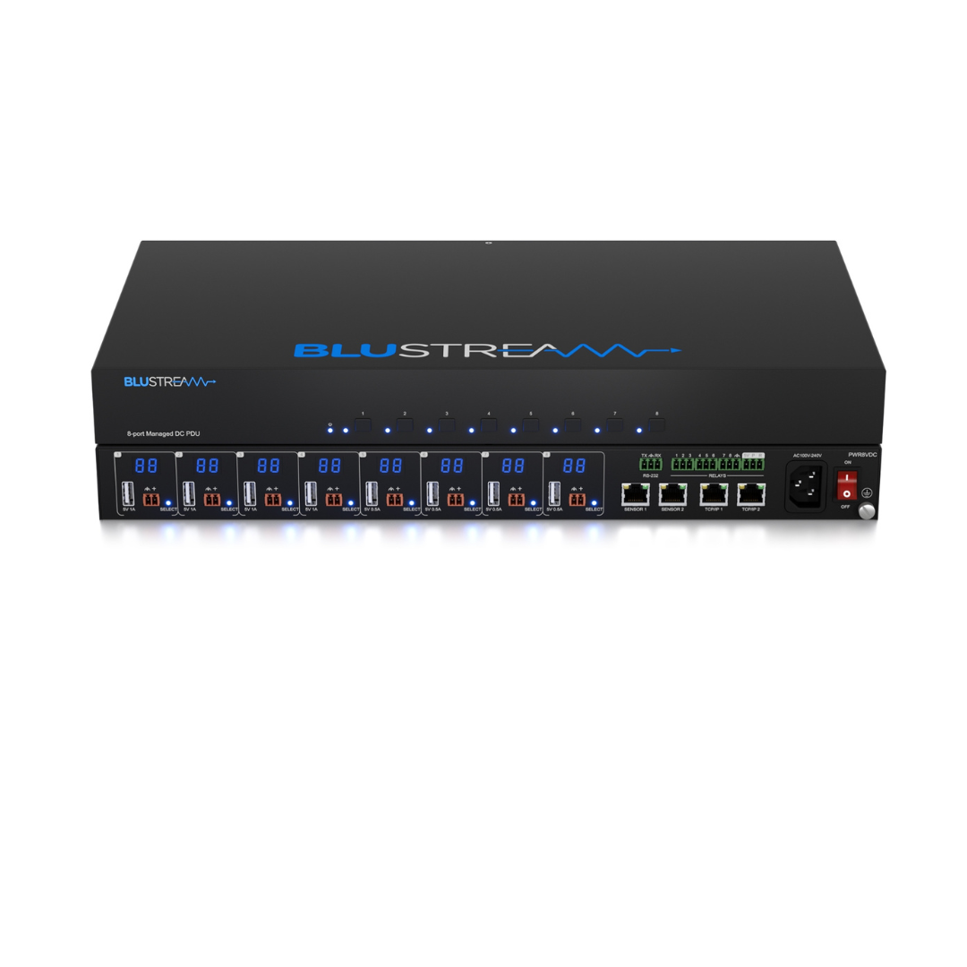 PWR8VDC- 8 Port Managed Low Voltage PDU