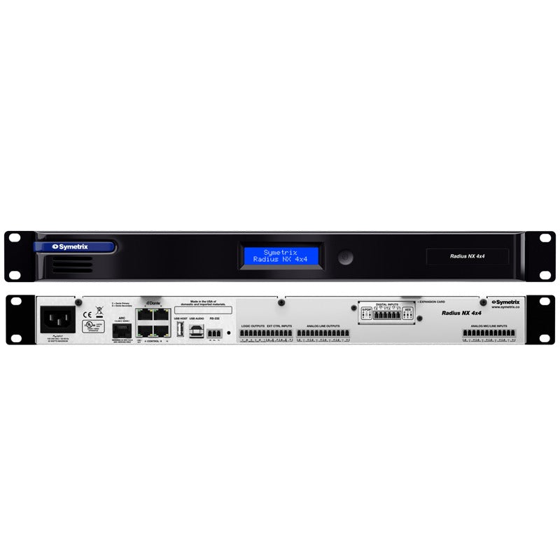Symetrix Radius NX – Digital Signal Processor – Procom ME