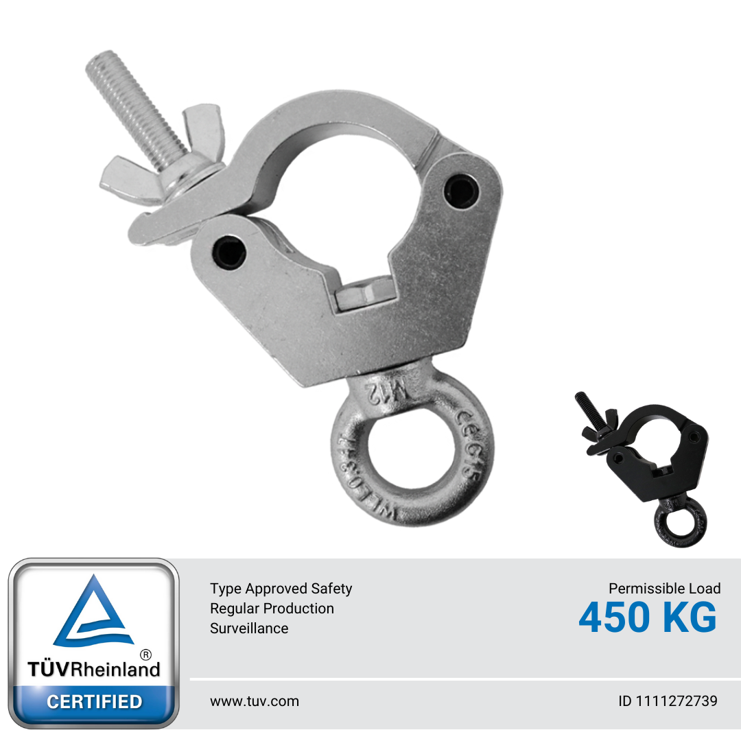 Half Coupler Clamp for 50mm Tube - 450 Kg - TT-CUP03