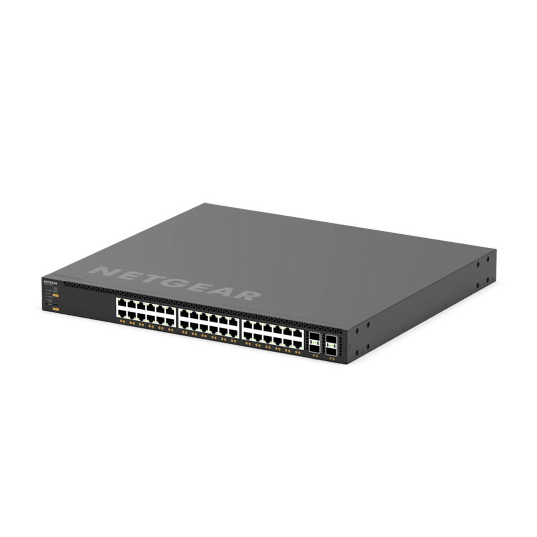 XSM4340CV - 36x10G/Multi-Gig PoE++ (280W base, up to 1,760W) and 4xSFP28 25G Managed Switch