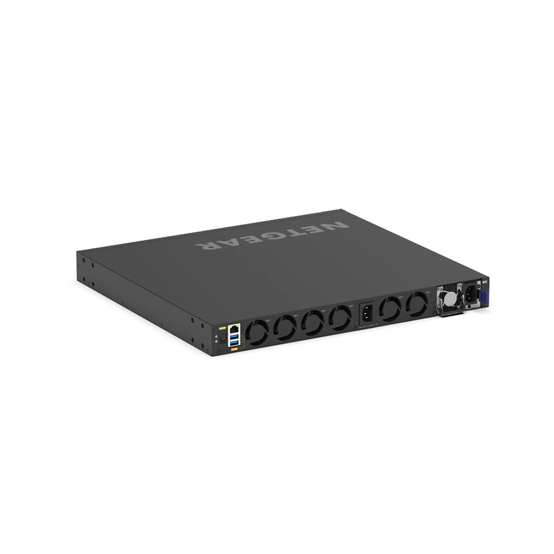 XSM4344C 40x10G/Multi-Gig PoE++ (196W base, up to 1,676W) and 4xQSFP28 100G Managed Switch