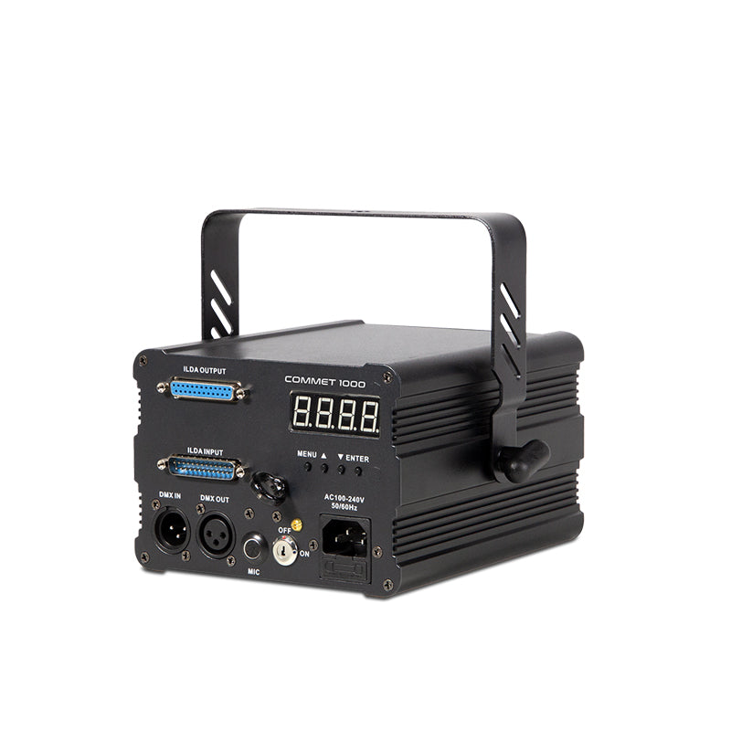 COMET 1000 - 1000 mW RGB Laser show system projector with Scanner