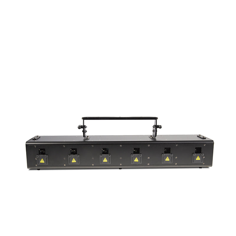 COMET 62500 - Laser bar with 6 x 2500 mW RGB full color animation laser array