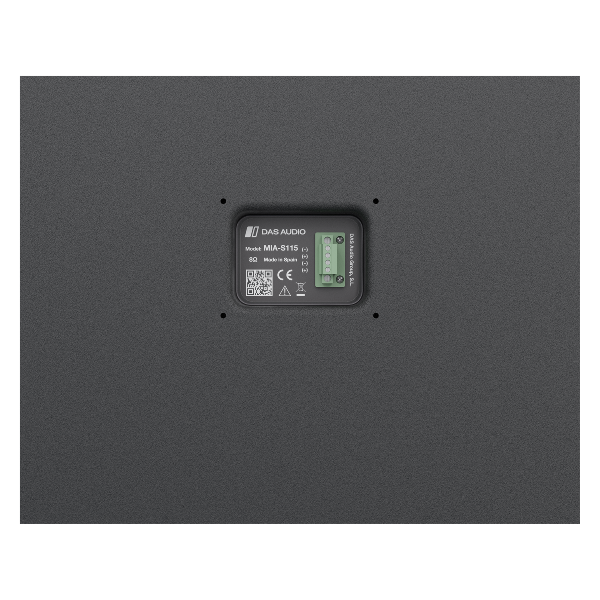 DAS Audio MIA-S115 - Low-Profile Band-Pass Subwoofer