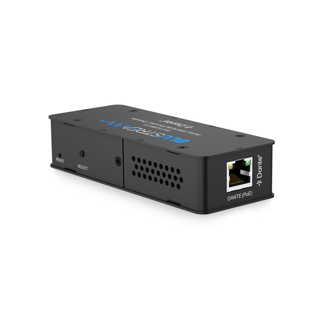 Blustream USB Dante® Audio Encoder / Decoder - DEP chipset, 2ch in and out