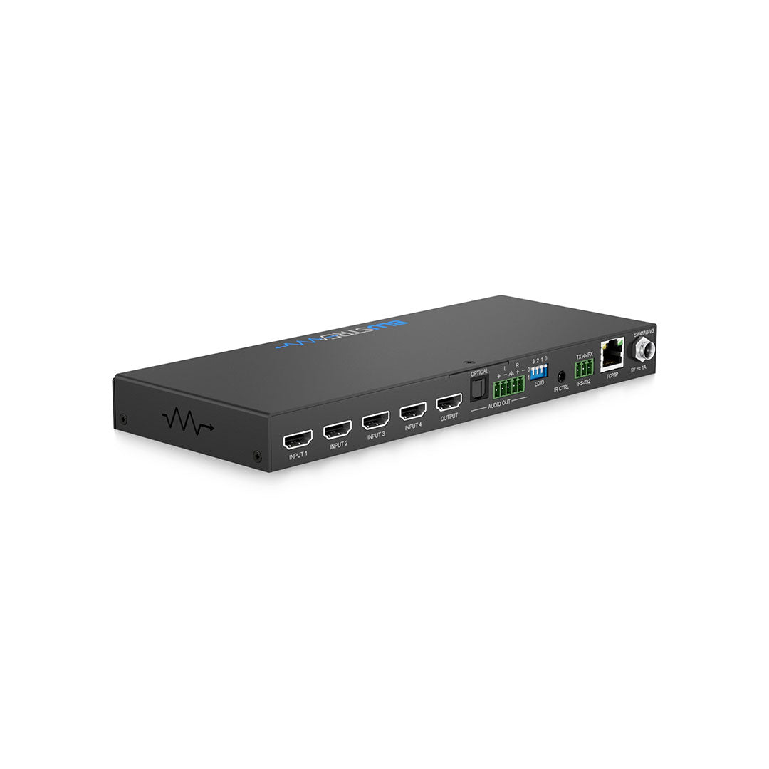 Blustream SW41AB-V3 - 4-Way 4K HDMI Switch