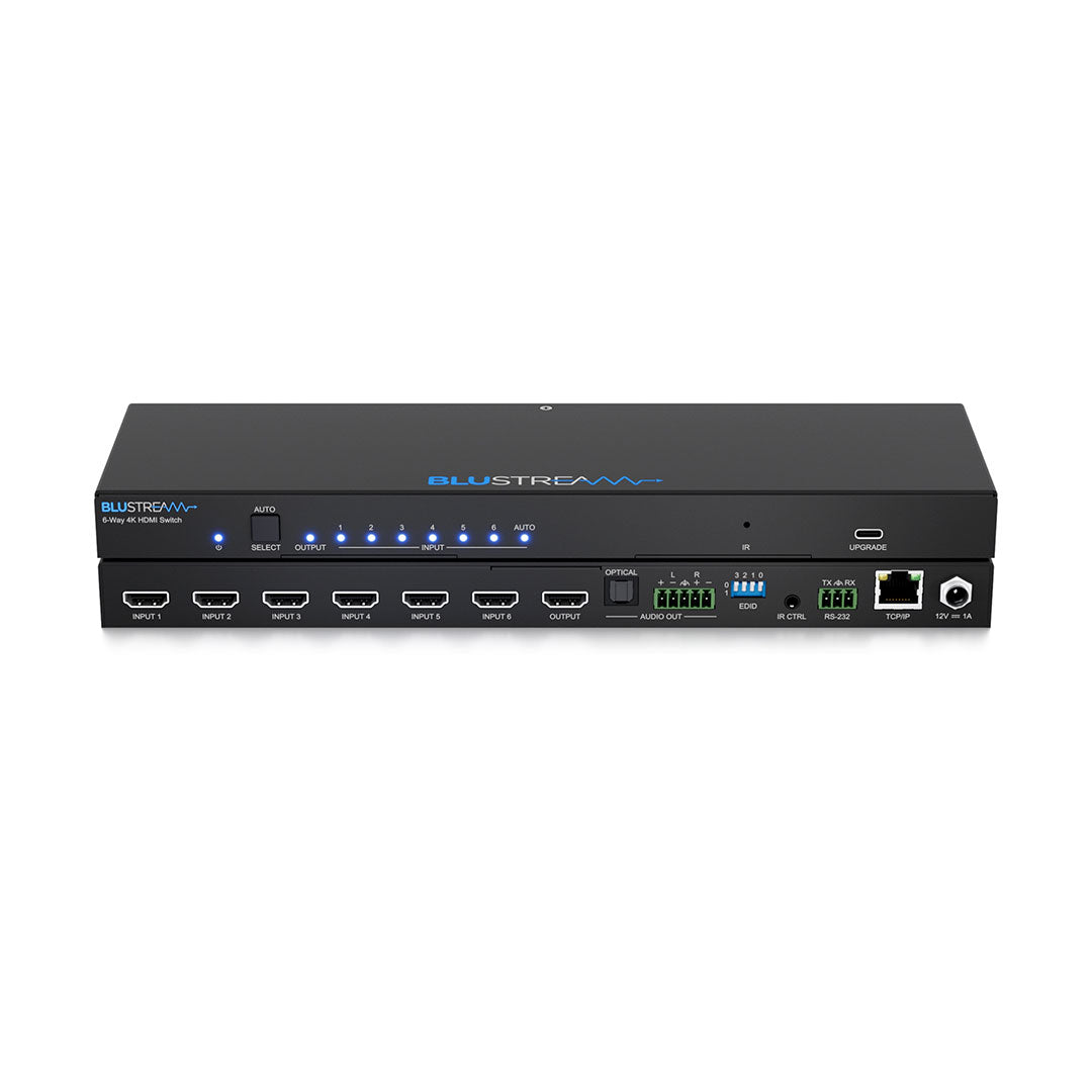 Blustream SW61AB - 6-way 4K HDMI 2.0 Switch