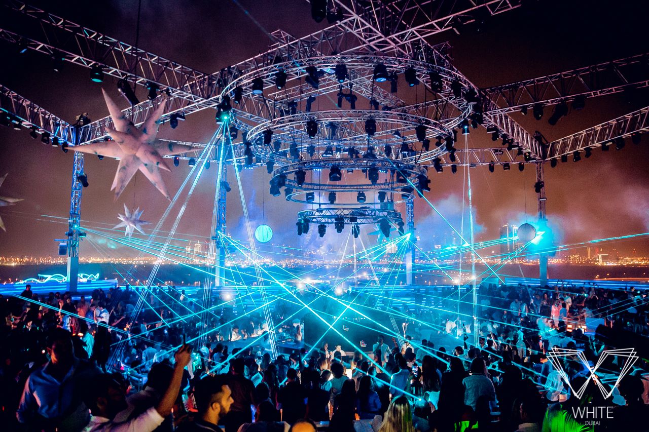 White Dubai chooses Procom Middle East for Laser show solution