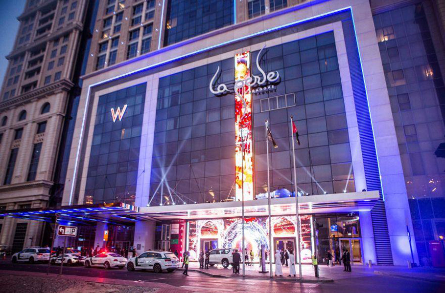 Al-Habtoor City & La Perle light up the sky with Cyclops Lighting Sky Trackers