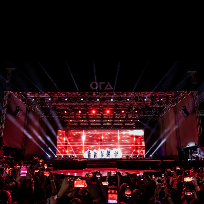 Slider image for THE Technology Delivers Adamson Systems at Backstreet Boys Event in Cairo