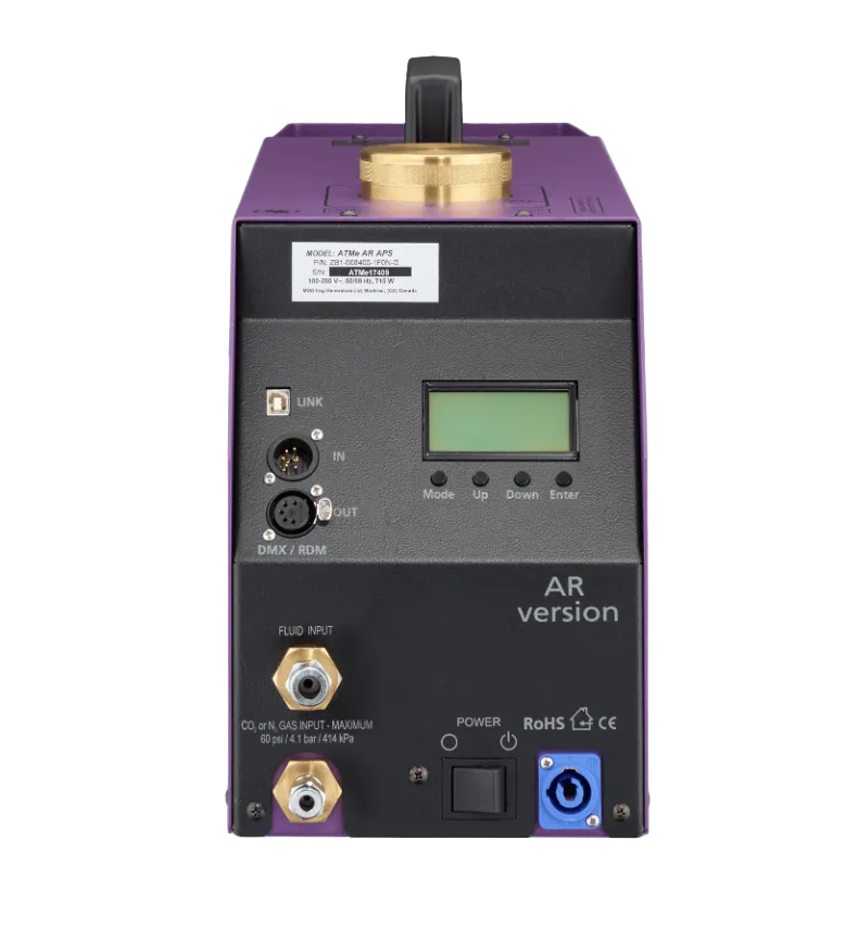 ATMe Auto-Refilling, single high output haze generator
