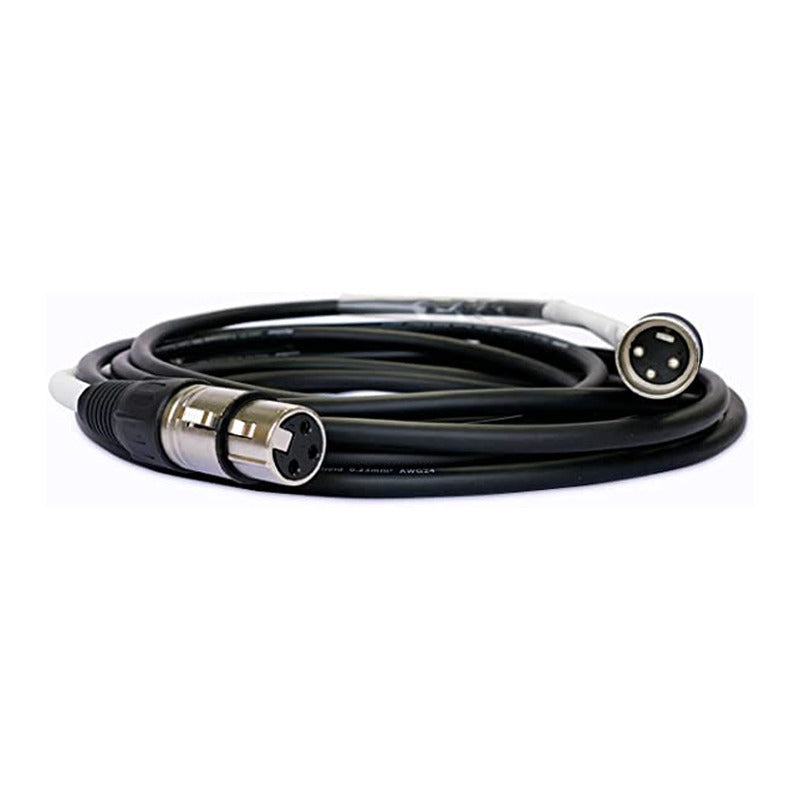 XLR Cable - 3 Pin Male to Female AWG24 for Audio, Microphone - 0.6m-20m