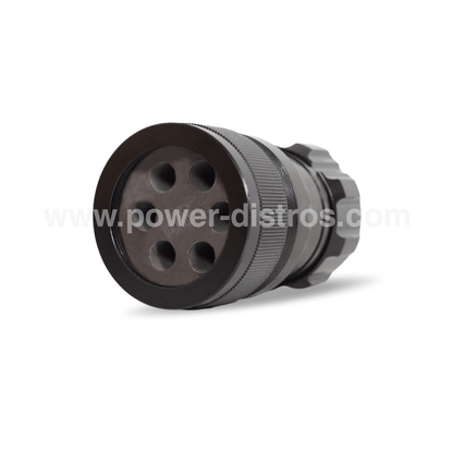 Power Fan Out Spider - 19 Pin Male Connector to 6 x 16A 3P CEE Male Female