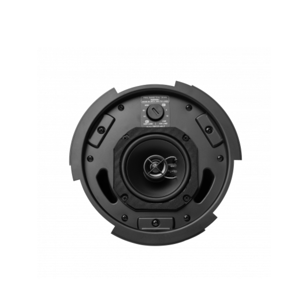 DECO-40-T -2 x Ceiling Speaker, 2-way 4" Coaxial, 70 Hz