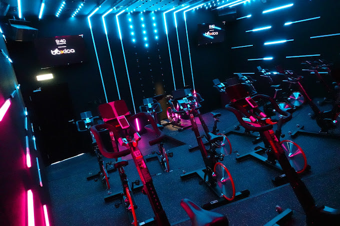 Slider image for Boxica Cycling Studio Opens with Cyclops Lighting and DAS Audio