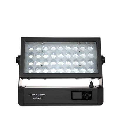 FLASH 54Z - 36x15W RGBW Main Lights and 72x0.2 watts RGB Back Lights-Zoom Controlled Wash Light