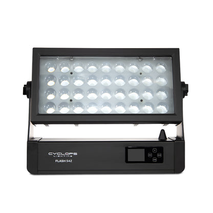 FLASH 54Z - 36x15 watts RGBW Main Lights and 72x0.2 watts RGB Back Lights-Zoom Controlled Wash Light
