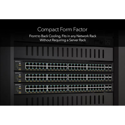 GSM4352 48x1G PoE+ (236W base, up to 1,440W) and 4xSFP+ Managed Switch