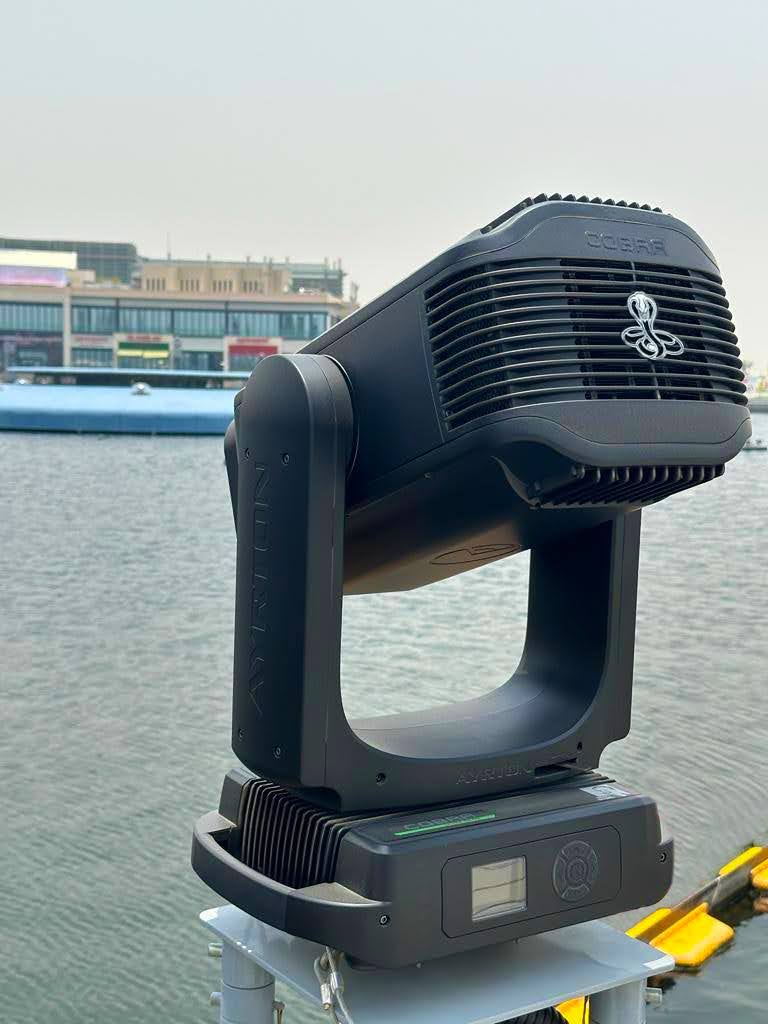 Slider image for Dubai Festival City’s Imagine Show gets lit up with Ayrton COBRA Lasers