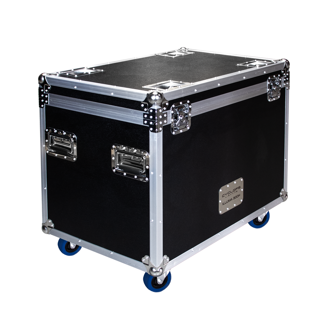 Flight Case - ILLUMA 300H - 4 Fixtures