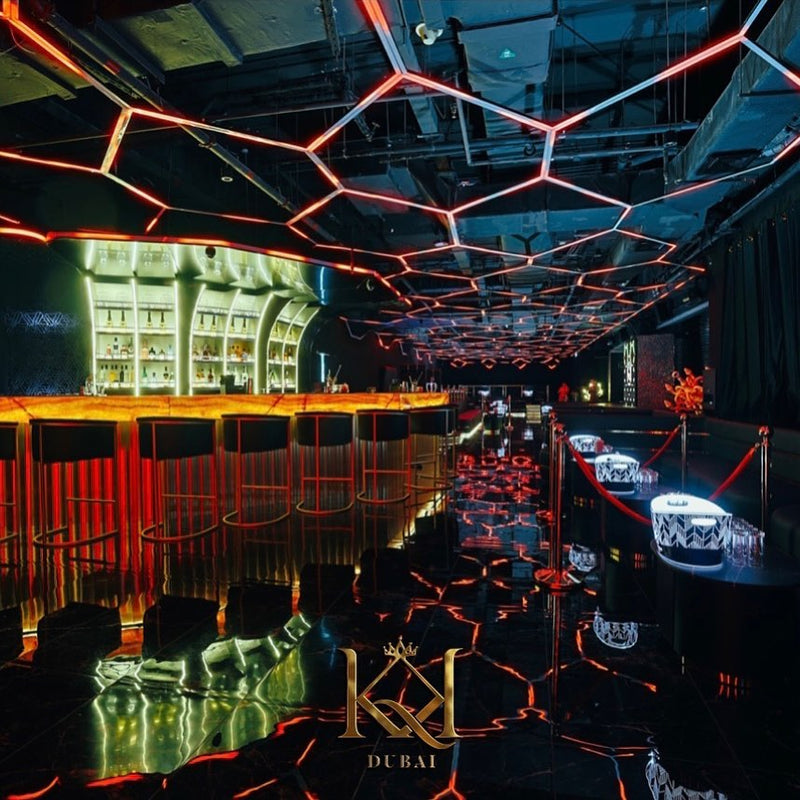 Slider image for KQ Club Dubai Chooses Cyclops Lighting, Unity Lasers and Visiotekk