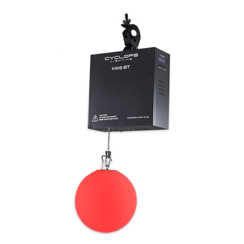 KW6-BT - DMX Controlled Kinetic Winch